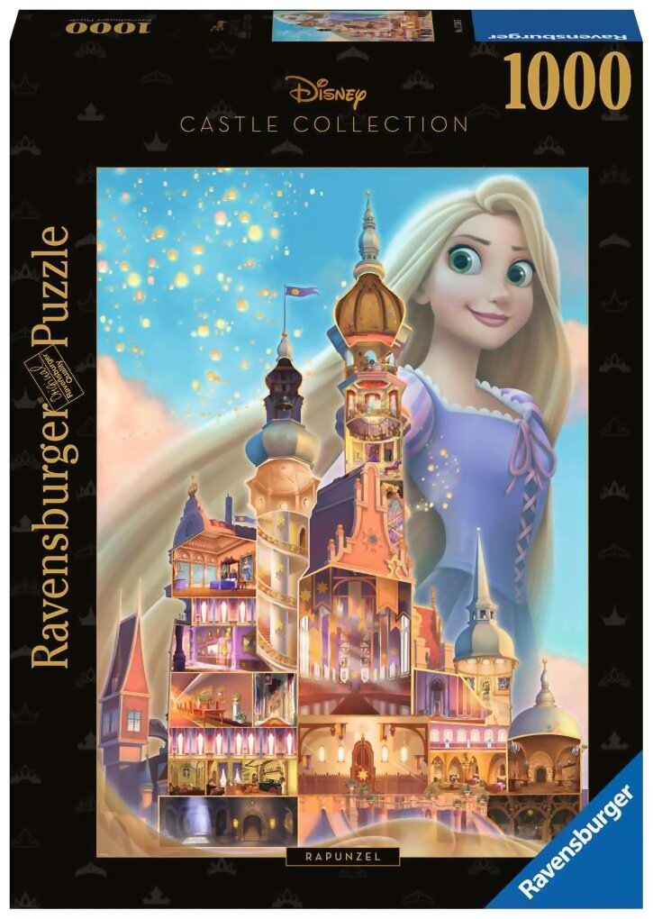 Puzzle - Raiponce - Castle Collection - 1000 pièces