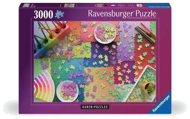Puzzle - Colorés - 3000 Pièces
