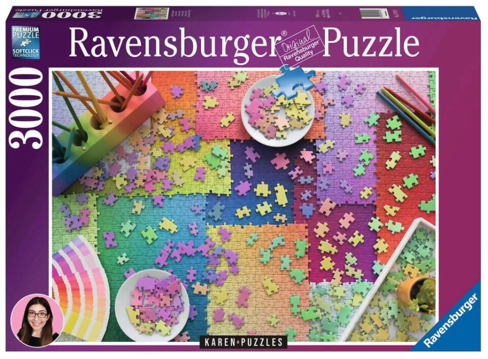 Puzzle - Colorés - 3000 Pièces