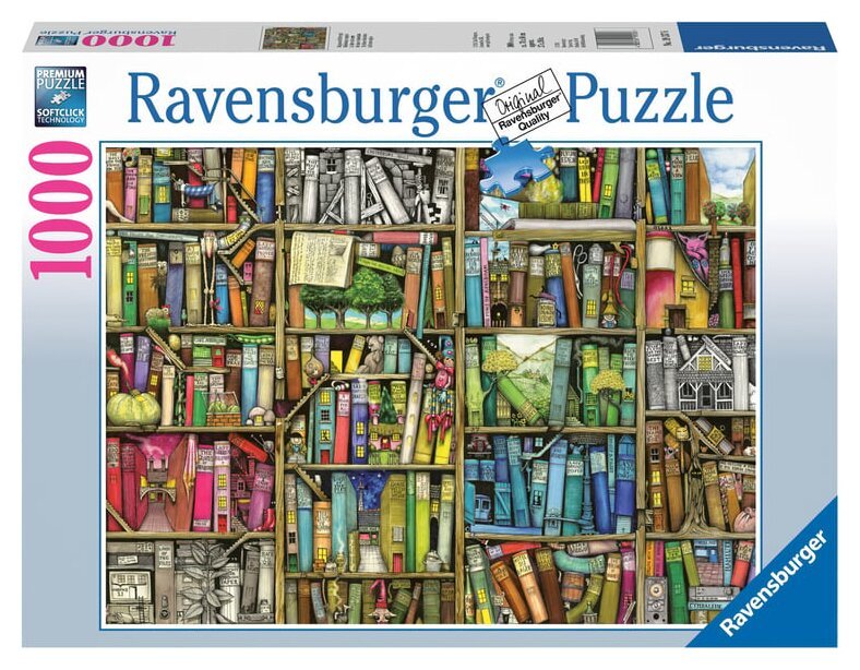 Ravensburger Puzzle - Bibliothèque Magique - 1000 pièces