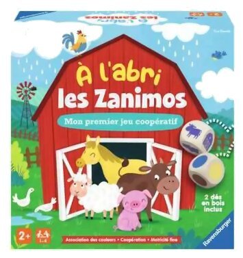 A l'abri les zanimos - Mon premier jeu coopéatif