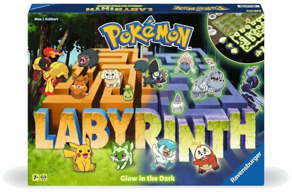 Labyrinth - Pokémon - Glow In The Dark
