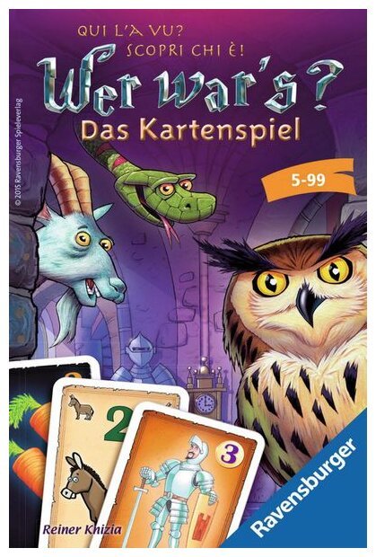 Wer war's? : Das Kartenspiel
