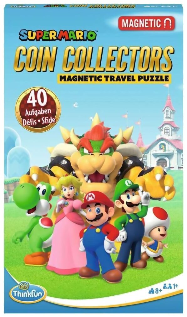 Supermario Coin Collectors - Magnetic Travel Puzzle