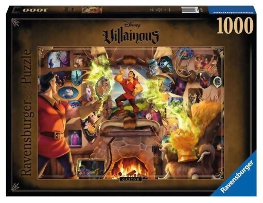 Puzzle Villainous - Gaston - 1000 Pièces