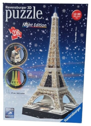 Puzzle 3D - La Tour Eiffel - Night Edition