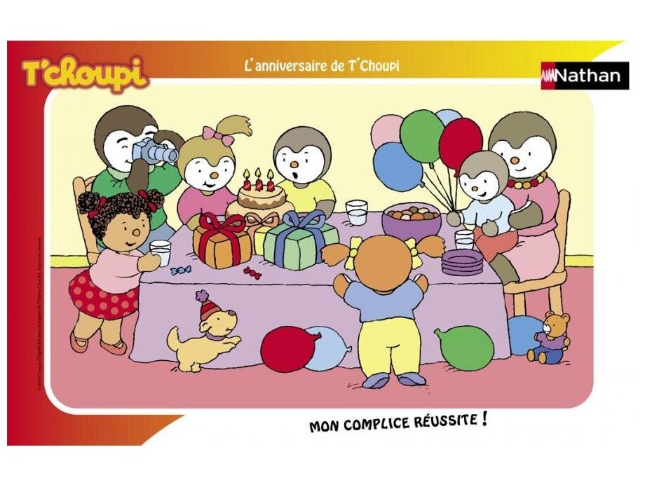 Photo: Puzzle - 101 dalmatiens - Partie de jeux - 15 pièces