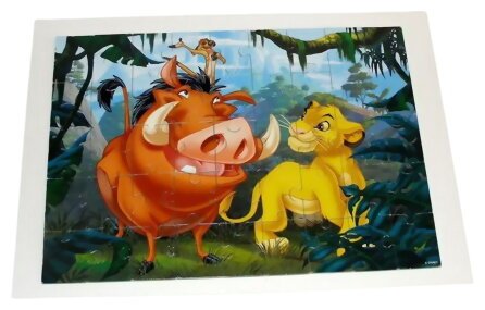 Puzzle Winnie l'ourson La cueillette des fleurs