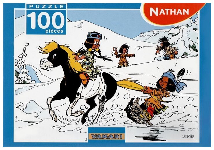 Yakari - Un traîneau original - 100 pièces