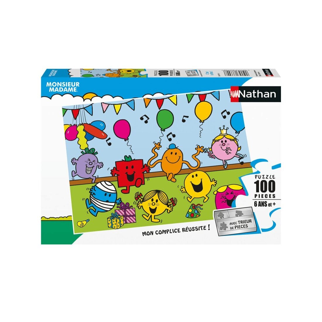 Puzzle - Monsieur Madame - C'est La Fête ! - 100 Pièces