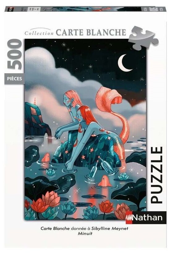 Nathan - Puzzle - Minuit - 500 Pièces