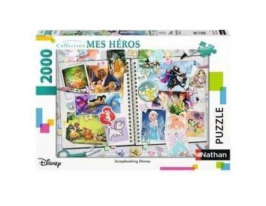Puzzle - Scrapbooking Disney - 2000 Pièces