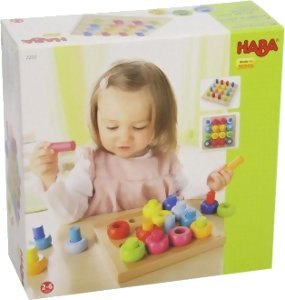 Jeu à Enficher - Anneaux Multicolores