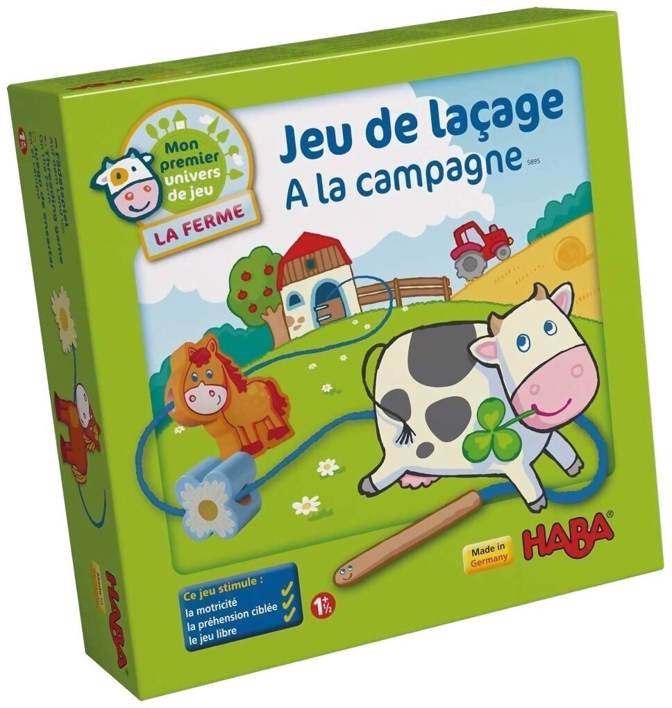 Jeu de laçage : A la campagne