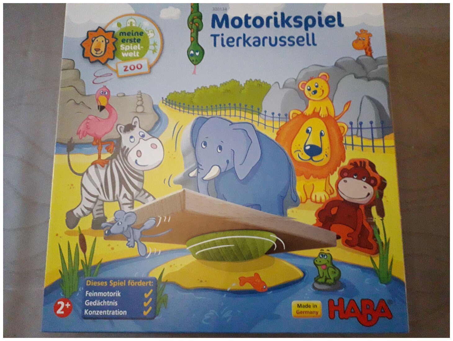 Animal Merry-Go-Round Motor Skill Game