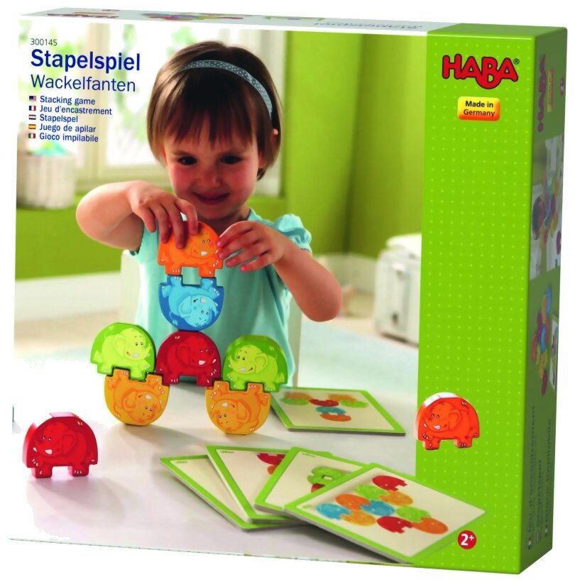 Jeu d'encastrement - Elephants Cascadeurs