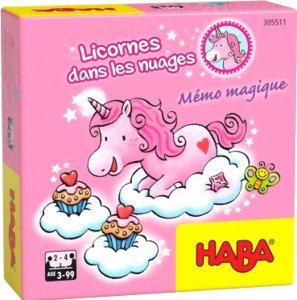 Licornes dans les Nuages&nbsp;- Mémo Magique