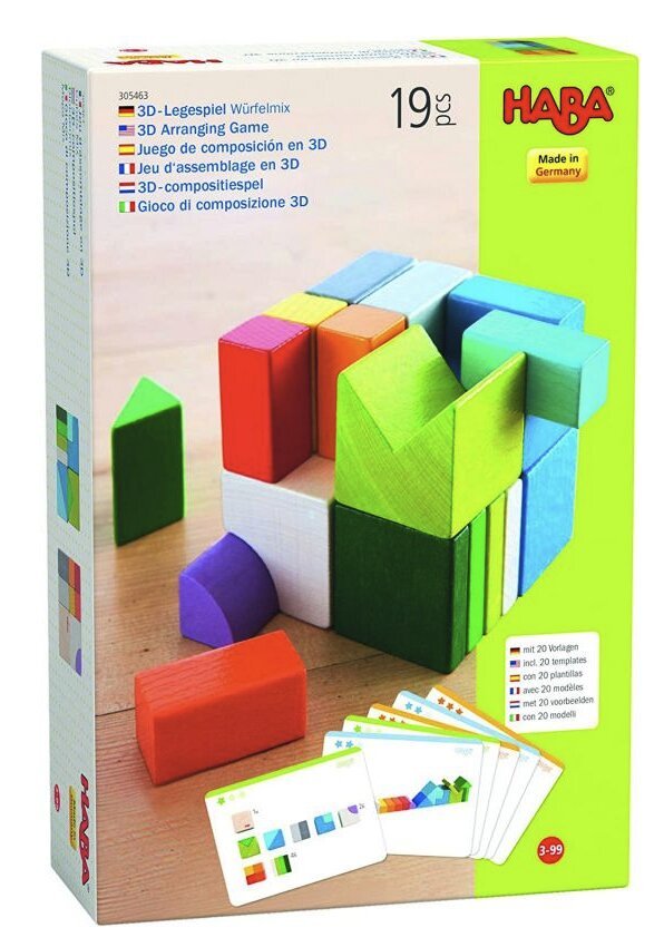 Jeu d'assemblage en 3D Cubes Mix