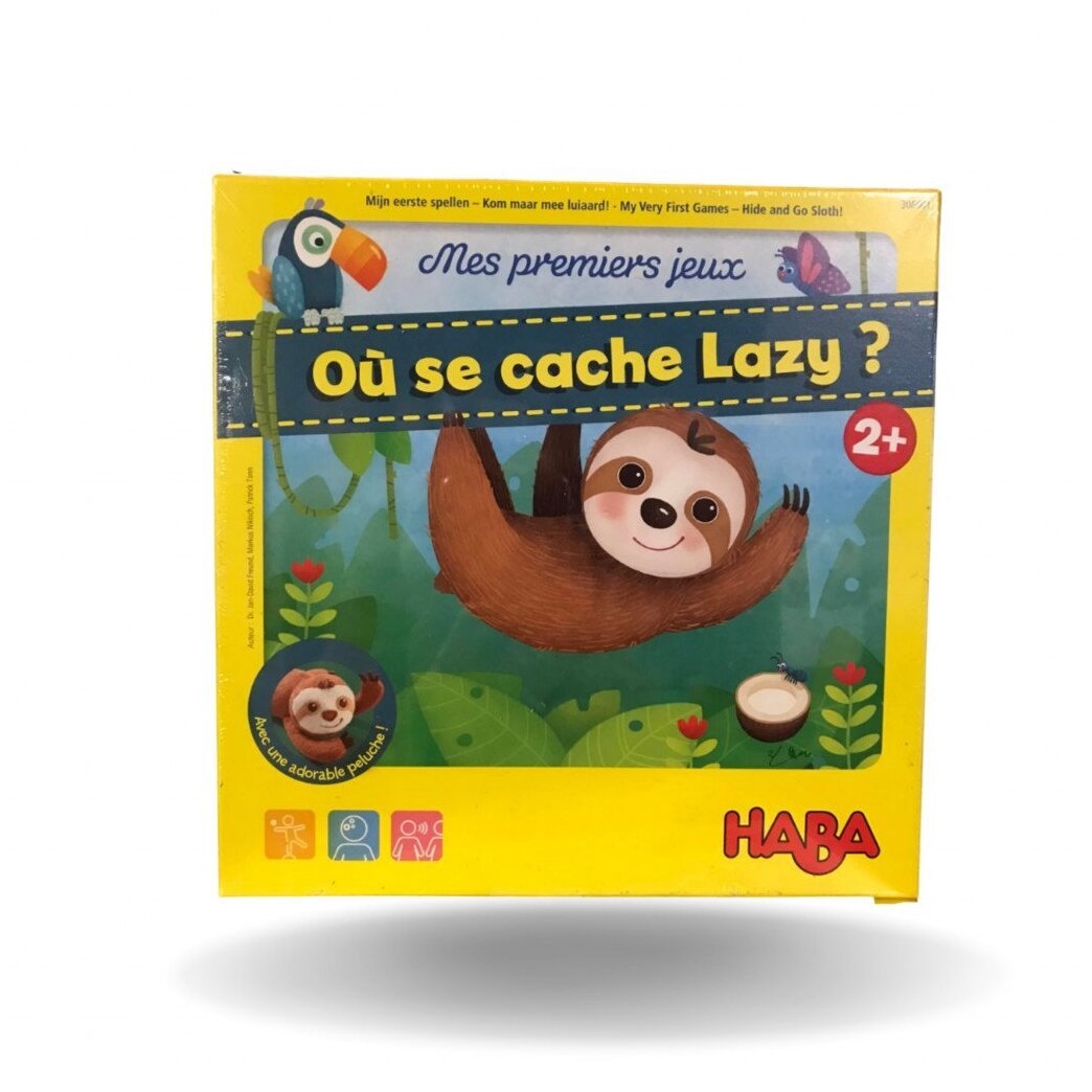 Mes premiers jeux - Où se cache Lazy ?