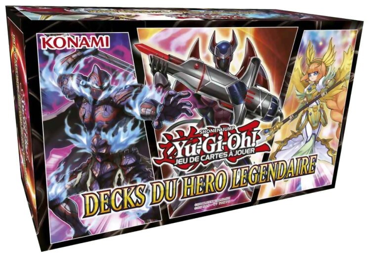Yu-Gi-Oh! -  Deck du Héros Légendaires