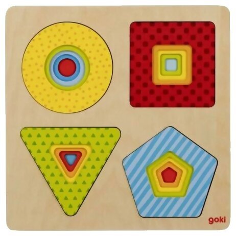 Puzzle à couches, formes