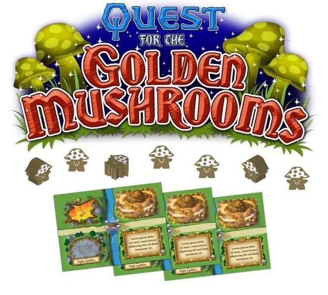 Tiny Epic Quest : Quest for the Golden Mushrooms