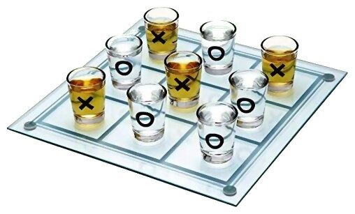 Tic-Tac-Toe Drinking Game
