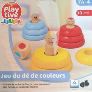 Jeu du dé de couleurs