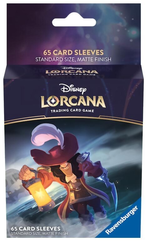 Lorcana - 65 Cards Sleeves - Captain Hook - Premier Chapitre