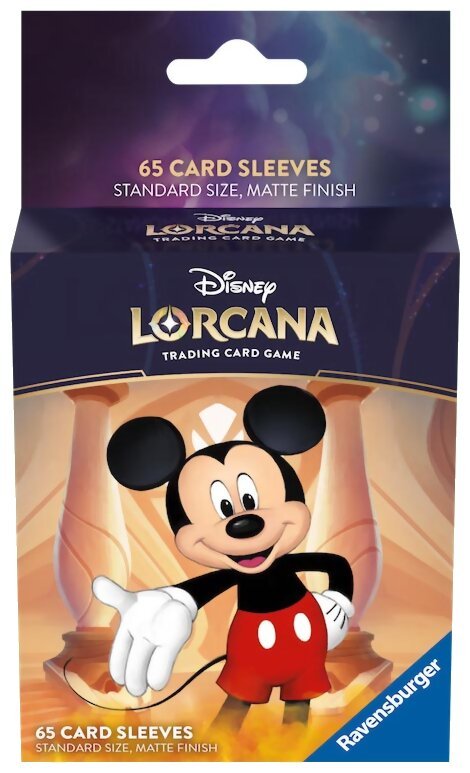 Lorcana - 65 Cards Sleeves - Mickey Mouse - Premier Chapitre