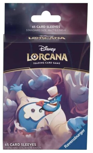 Lorcana - 65 Cards Sleeves - Génie - Le Retour d'Ursula