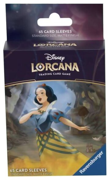 Lorcana - 65 Cards Sleeves - Blanche-Neige - Le Retour d'Ursula