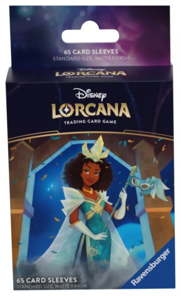 Lorcana - 65 Card Sleeves - Tiana - Ciel Scintillant