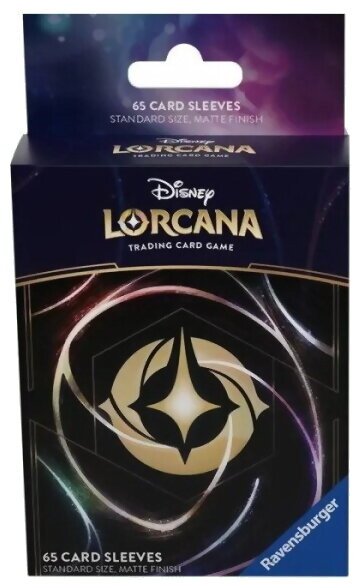 Lorcana - 65 Card Sleeves - Encre - Ciel Scintillant