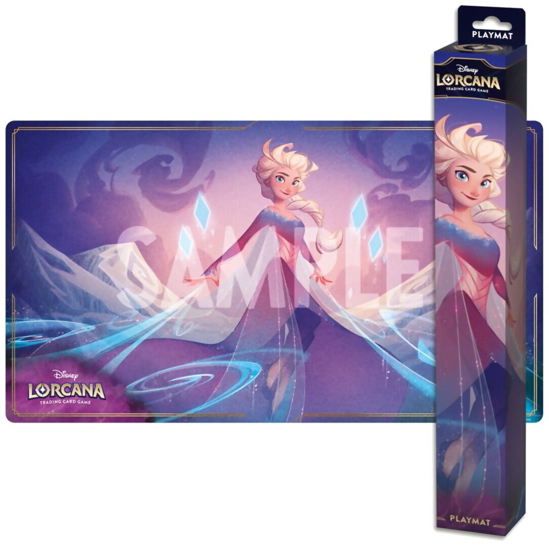 Lorcana  - Tapis de jeu - Elsa - La Mer Azurite