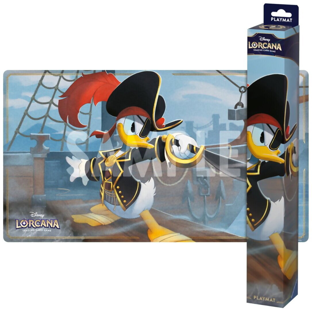 Lorcana  - Tapis de jeu - Donald - La Mer Azurite