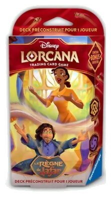 Lorcana - Deck De Démarrage  - Tiana / Bruno - Le Règne De Jafar - Ambre / Améthyste