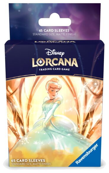 Lorcana - 65 Card Sleeves - Cendrillon - L'Île d'Archazia
