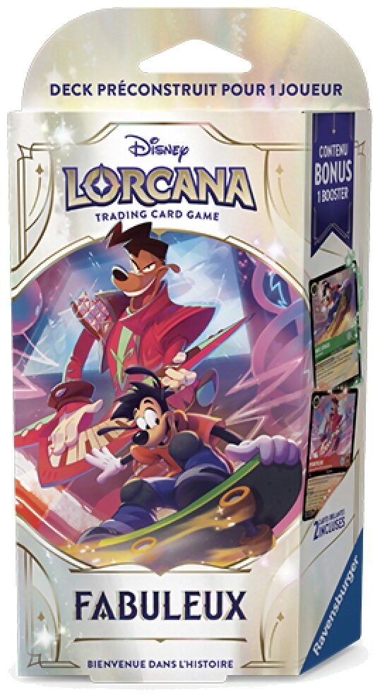 Lorcana - Deck De Démarrage -  Powerline / Max - Fabuleux - Émeraude / Rubis