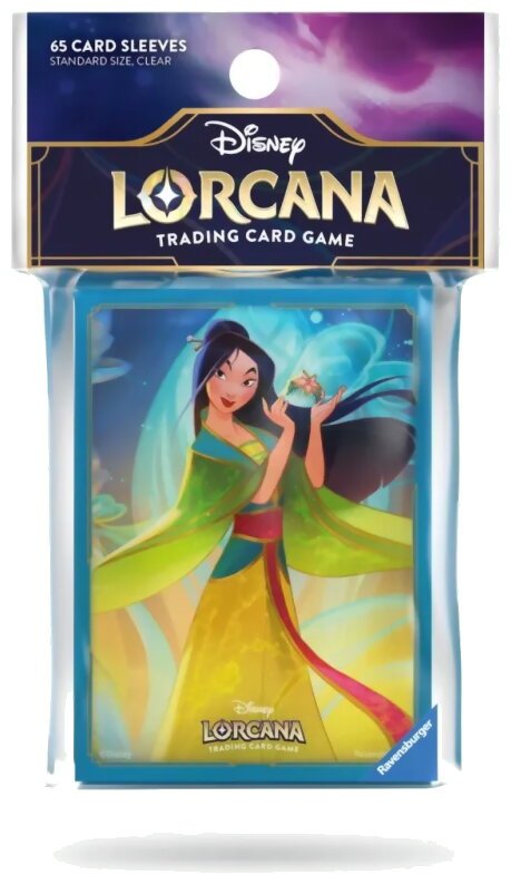Lorcana - 65 Card Sleeves - Mulan - Fabuleux