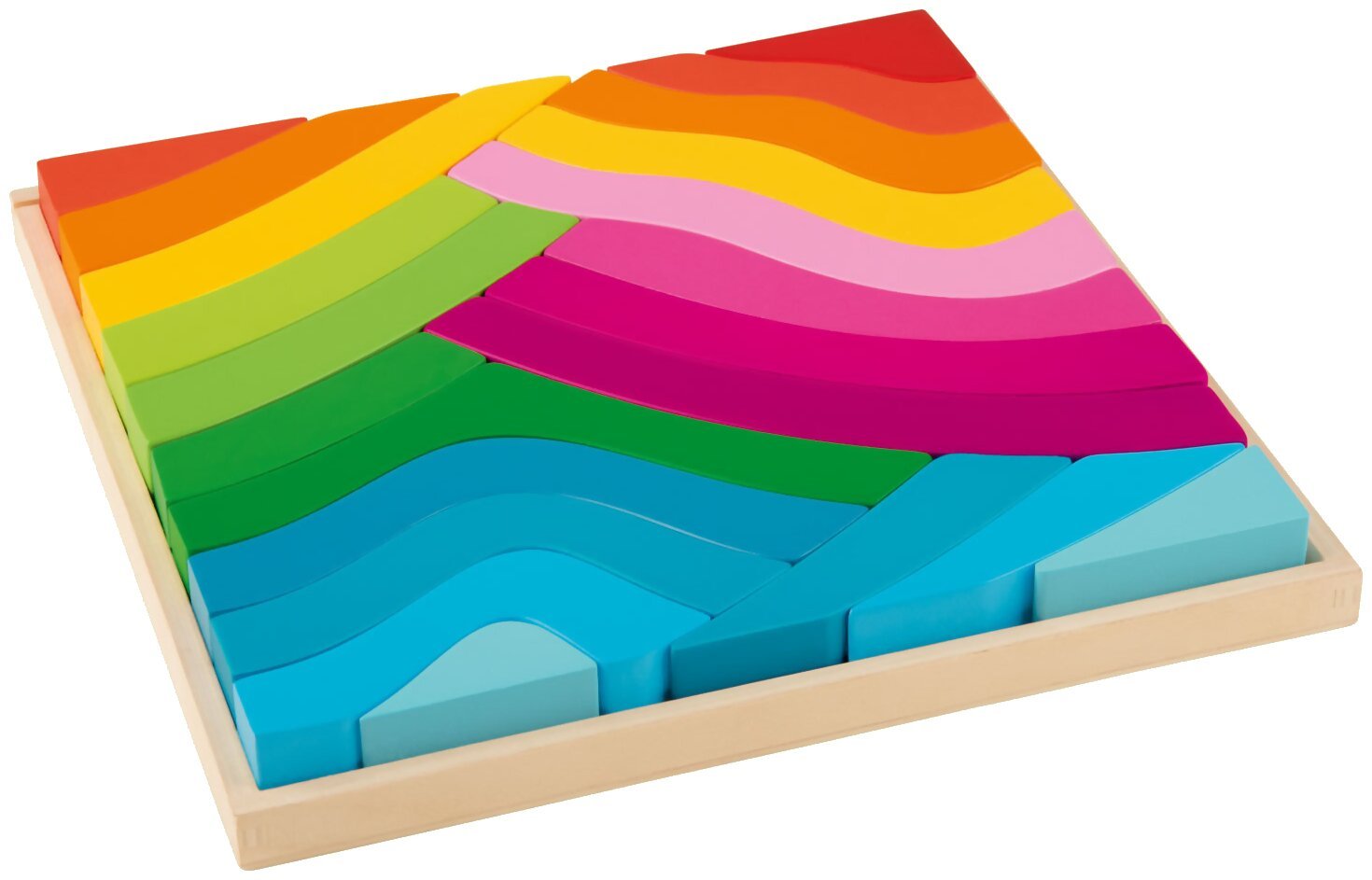 Boîte Puzzle Arc-En-Ciel