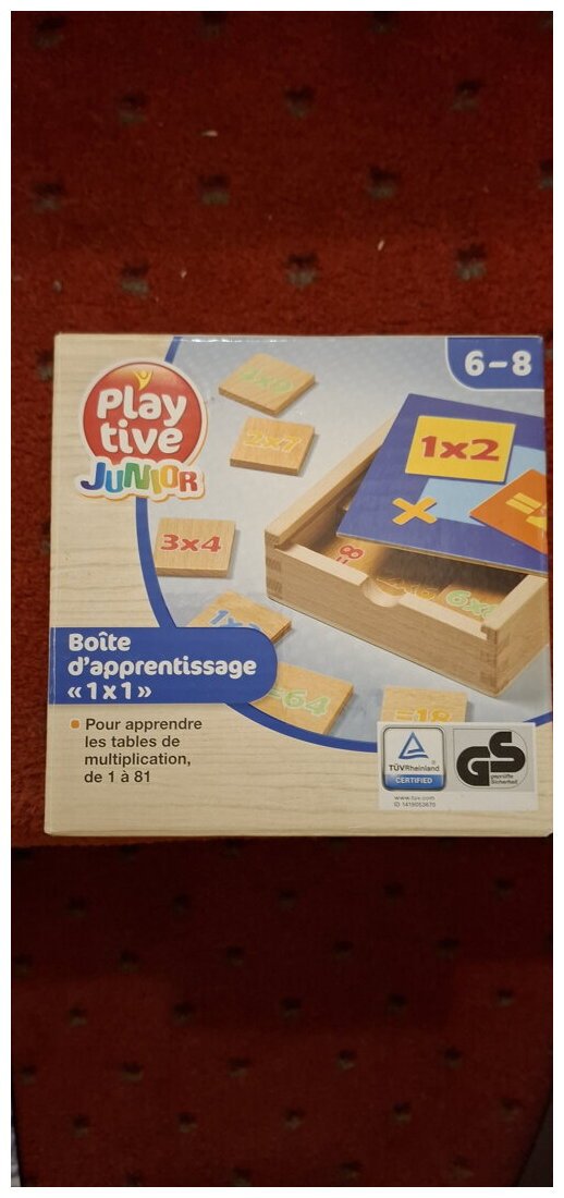 Boîte D'apprentissage "1×1"