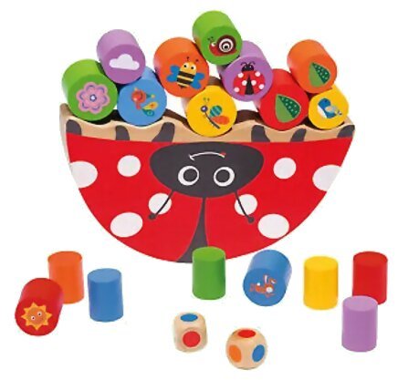 Jeu d'équilibre coccinelle