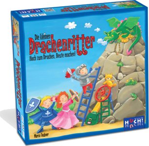 Die kleinen drachenritter hoch zum drachen, beute machen!