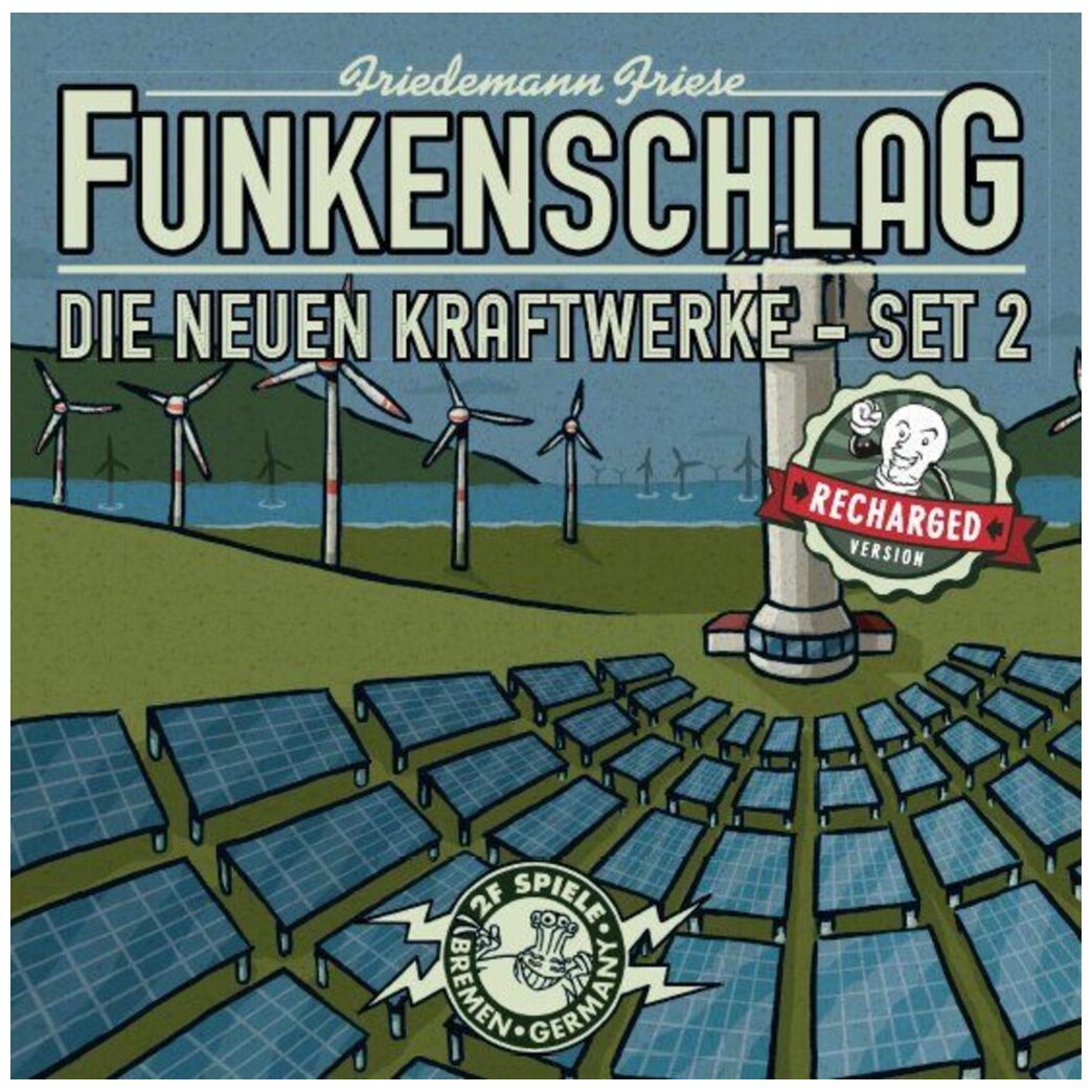 Funkenschlag Erw. 14 (Recharged Version) - Die neuen Kraftwerke - Set 2