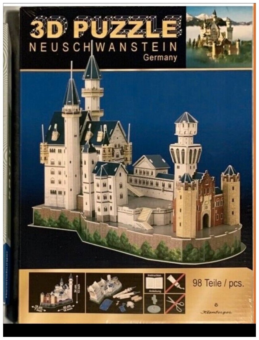 3D Puzzle Neuschwanstein