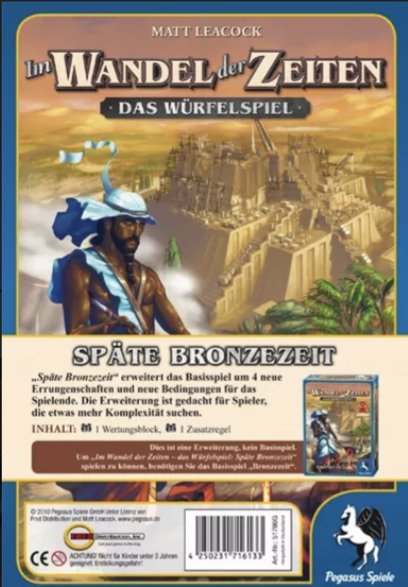 Roll Through the Ages - The Late Bronze Age