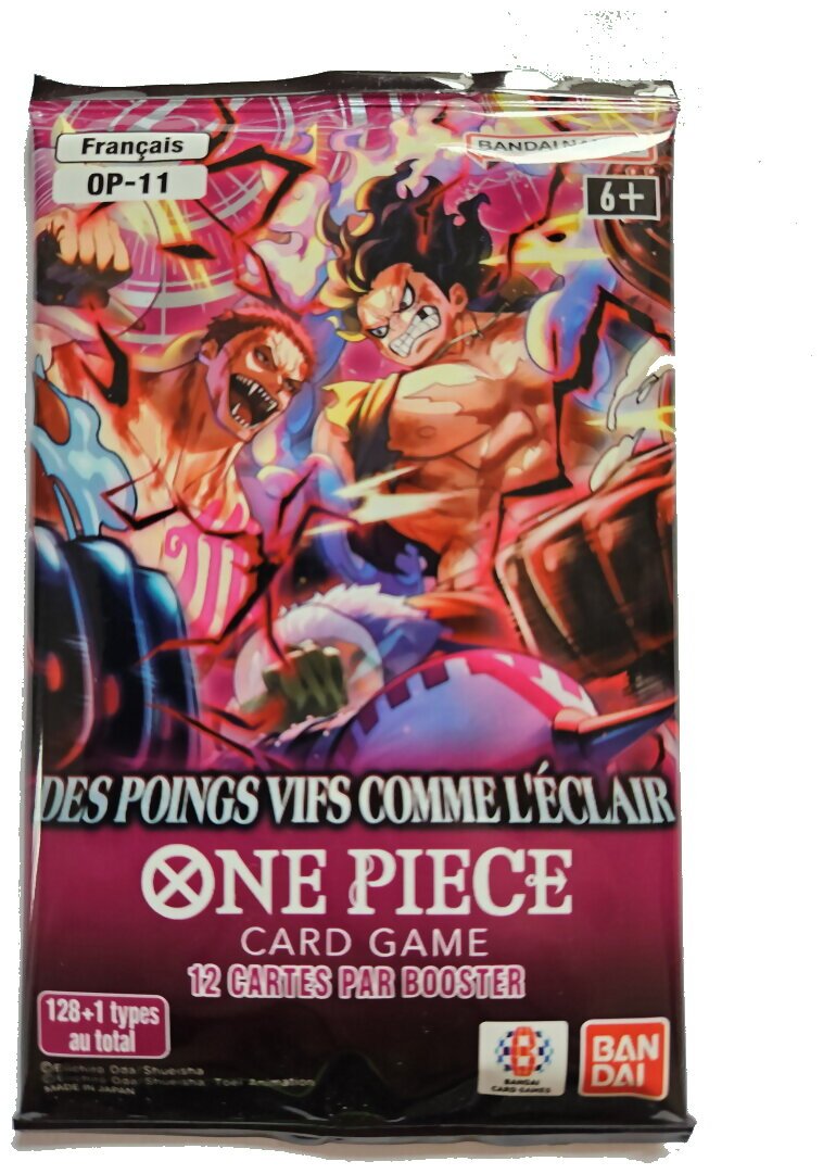 One Piece Card Game - Booster - Des Poings Vifs Comme L'eclair