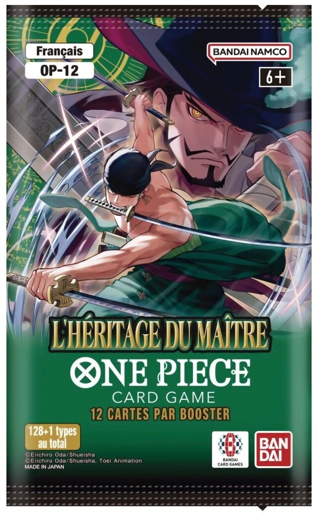 One Piece Card Game - Booster - L'héritage Du Maître - Op-12