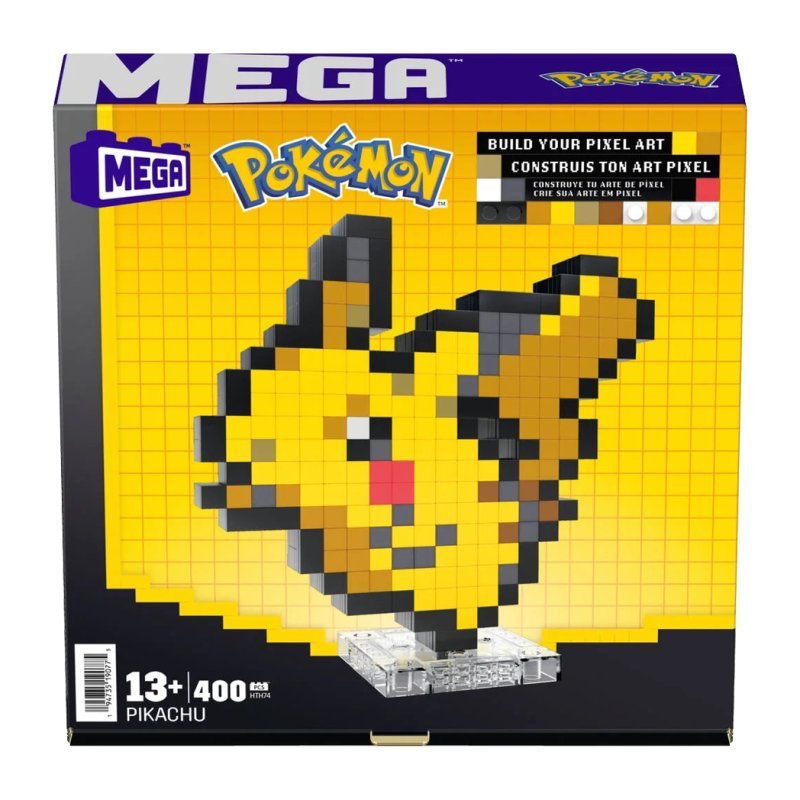 Pixel Art 3D : Pokemon - Pikachu